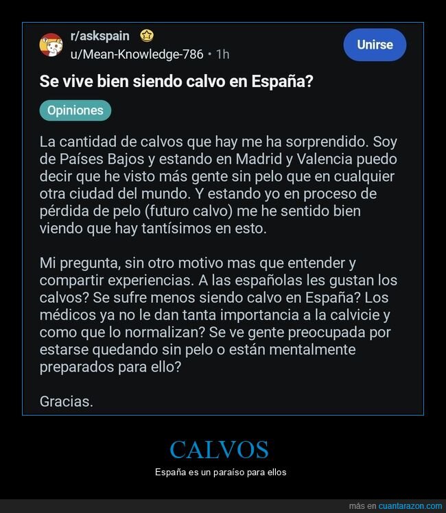 calvicie,Espa&ntilde;a,Madrid,Valencia,Reddit