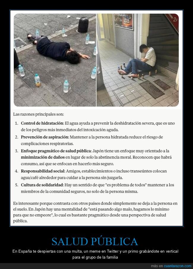 borrachera,hidrataci&oacute;n,civismo,calle,resaca