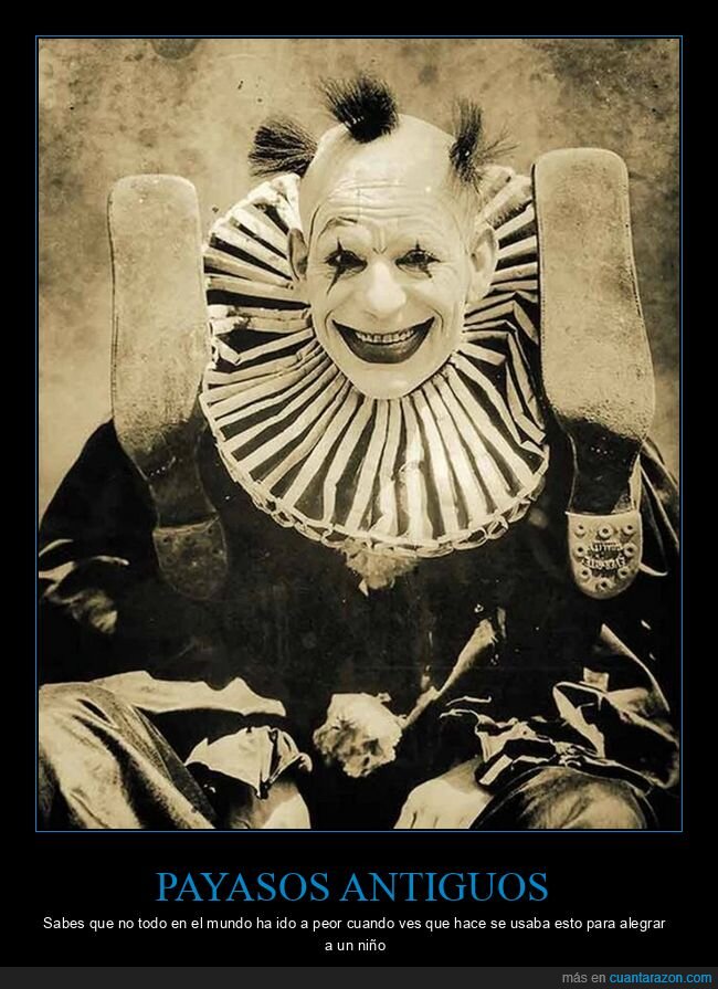 payaso,infancia,miedo,nostalgia,pesadilla