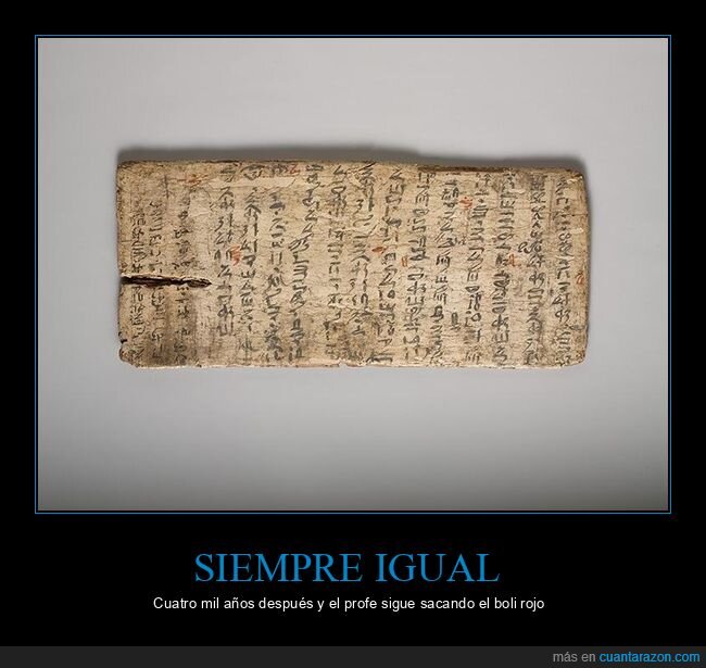 Egipto,jeroglificos,estudiante,correcciones,antiguedad