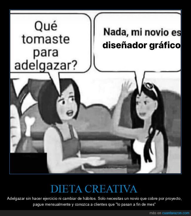 dise&ntilde;o,novio,dieta,adelgazar,humor