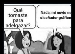 Enlace a No fue dieta, fue mi novio diseñador gráfico