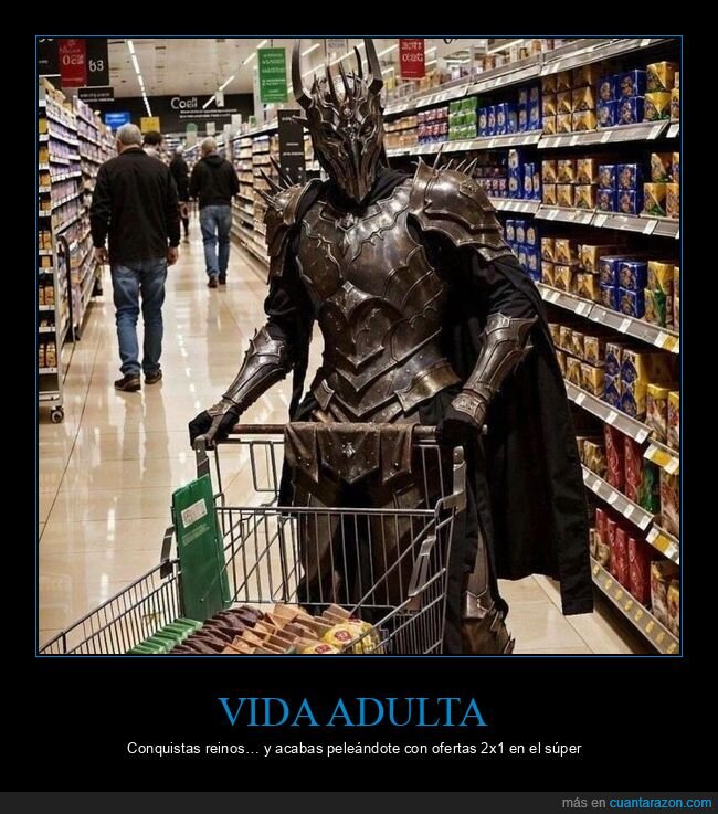 supermercado,armadura,compra,pasillos,epica