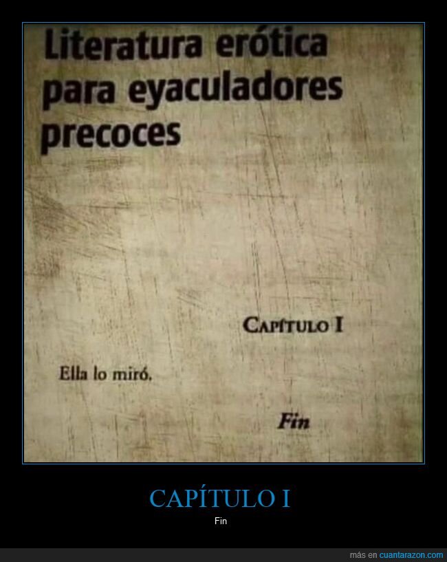 literatura,er&oacute;tica,cap&iacute;tulo,fin,brevedad