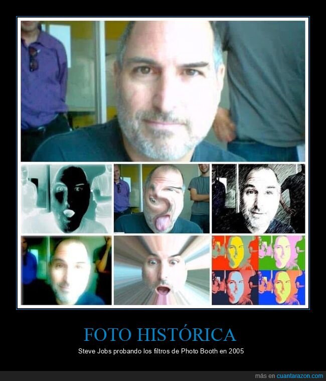 PhotoBooth,filtros,Apple,tecnolog&iacute;a,parodia