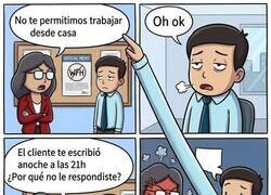 Enlace a Teletrabajo no, pero WhatsApp sí