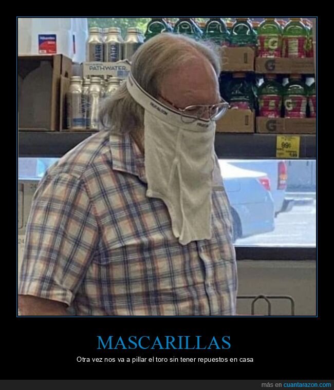 mascarilla,supermercado,improvisaci&oacute;n,protecci&oacute;n,pandemia