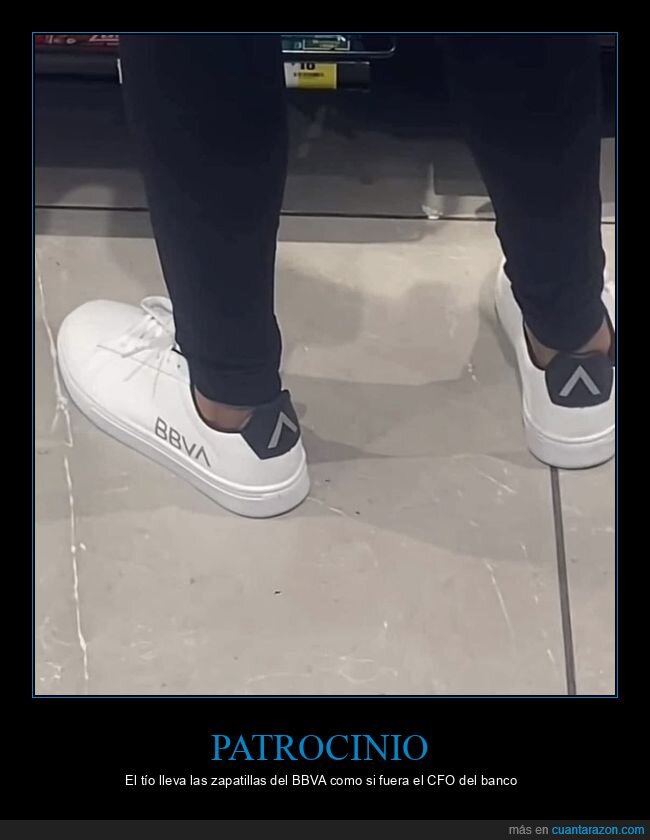 BBVA,zapatillas,publicidad,supermercado,patrocinio