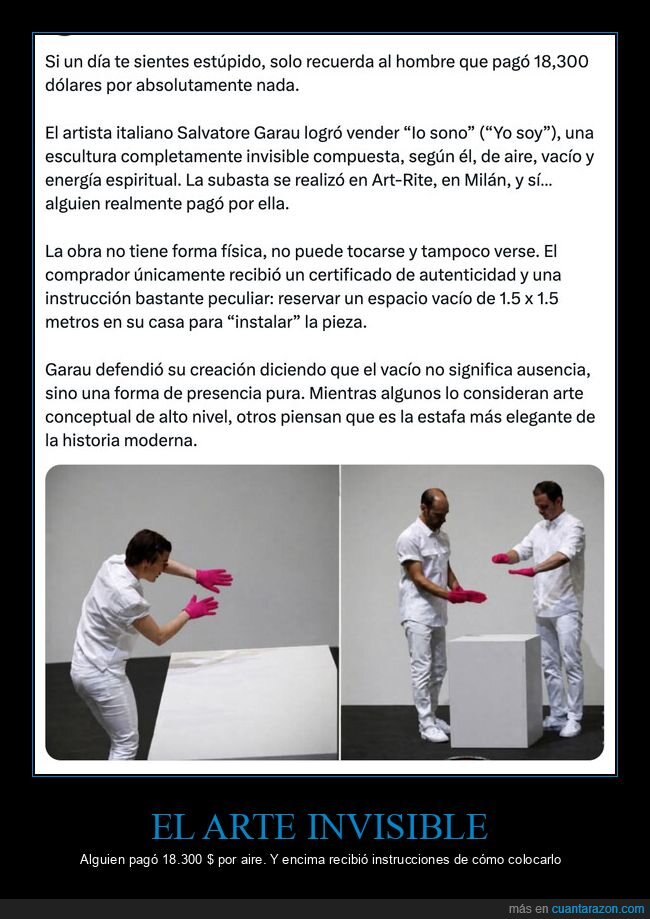 estafa,vac&iacute;o,subasta,escultura,Garau