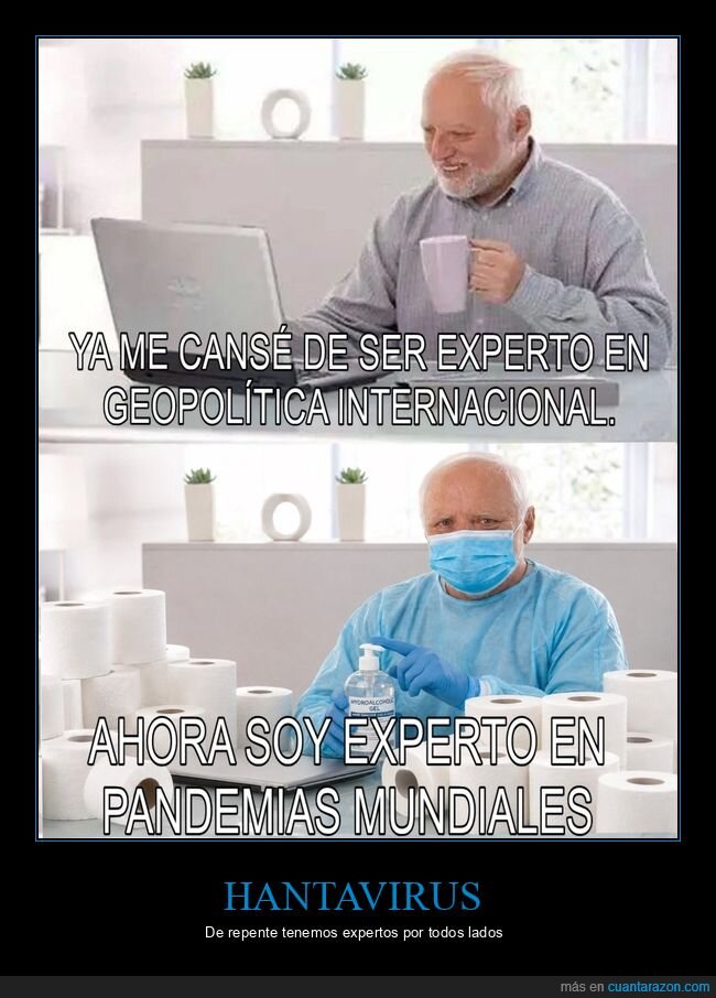pandemia,experto,geopol&iacute;tica,Harold,cuarentena