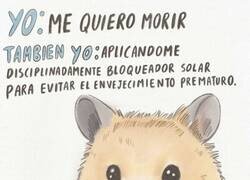 Enlace a El cerebro humano: quiero morirme, pero con buena piel