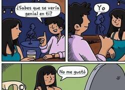 Enlace a El 'yo quedaría genial en ti' tomado demasiado literal