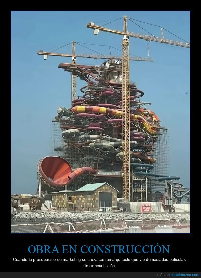 construcci&oacute;n,arquitectura,caos,surrealismo,obra