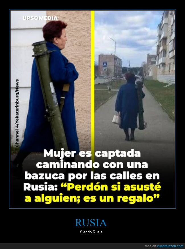 Rusia,humor,bazuca