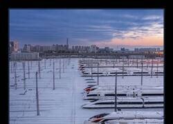 Enlace a Todos los trenes en el depósito de alta velocidad de Tianjin listos para salir tras la tormenta invernal