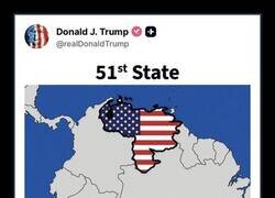 Enlace a Trump quiere que Venezuela sea un estado de EEUU