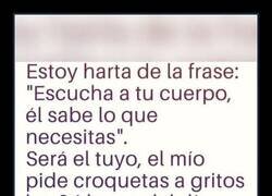 Enlace a Mi cuerpo es un traidor con hambre