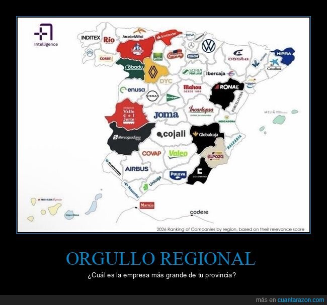 empresas,regiones,Espa&ntilde;a,econom&iacute;a,competitividad