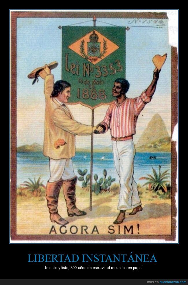 abolici&oacute;n,Brasil,historia,libertad,1888