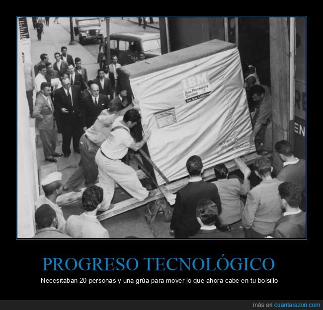 tecnolog&iacute;a,progreso,IBM,almacenamiento,obsolescencia