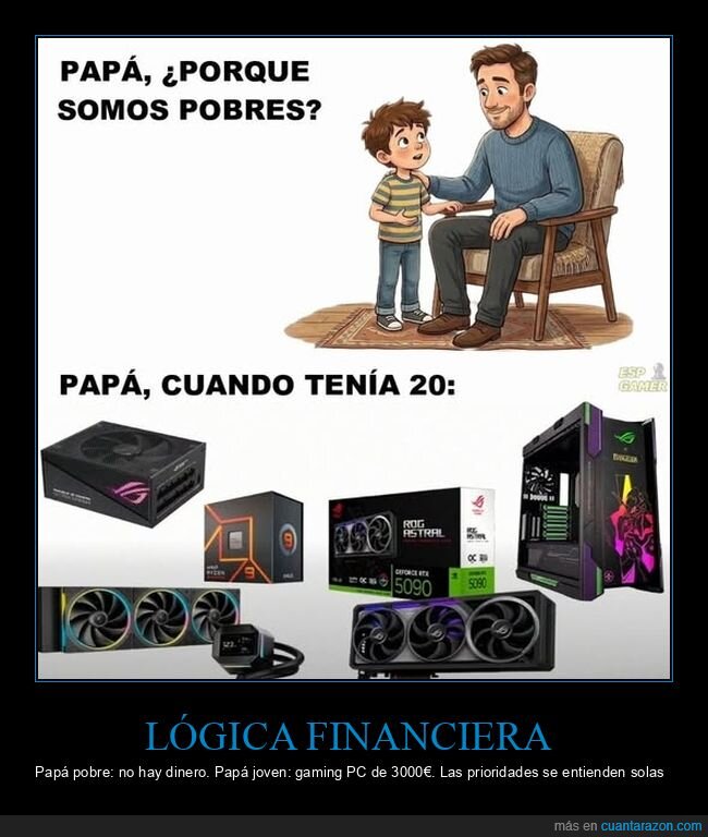 pobreza,prioridades,gaming,dinero,generacional