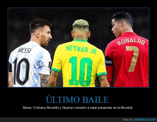 Mundial,Messi,Ronaldo,Neymar,despedida