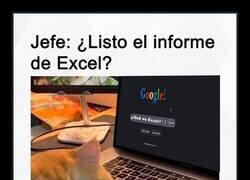 Enlace a Cuando preguntan por el Excel