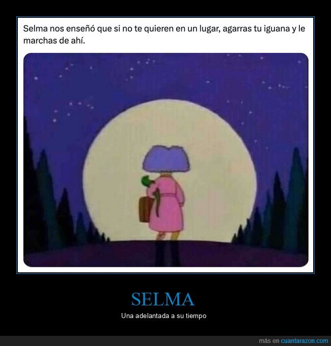 rechazo,dignidad,huida,Selma,desapego