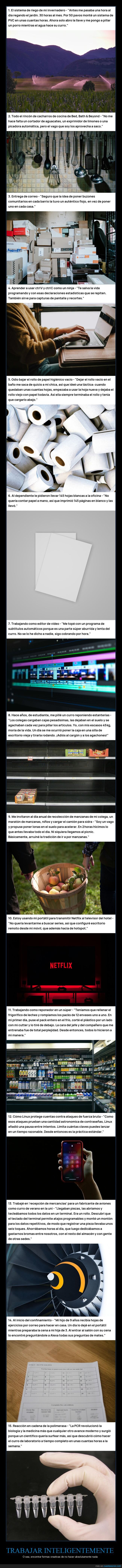 pereza,eficiencia,trabajo,atajos,productividad