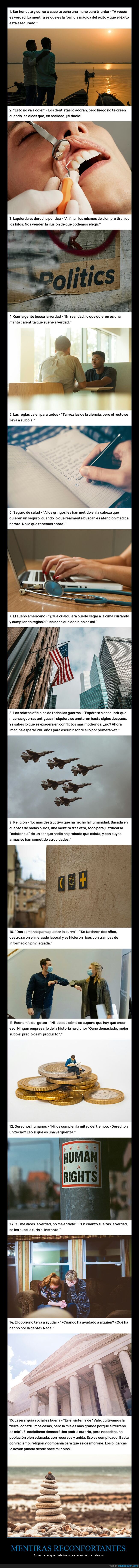 enga&ntilde;o,verdades,desencanto,humanidad,realidad