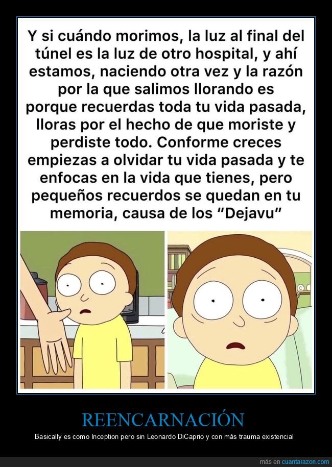 reencarnaci&oacute;n,existencia,trauma,filosof&iacute;a,absurdo