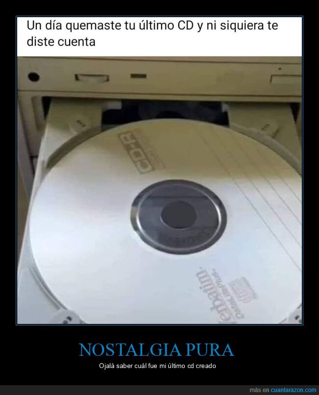 nostalgia,CD,tecnolog&iacute;a,p&eacute;rdida,obsoleto
