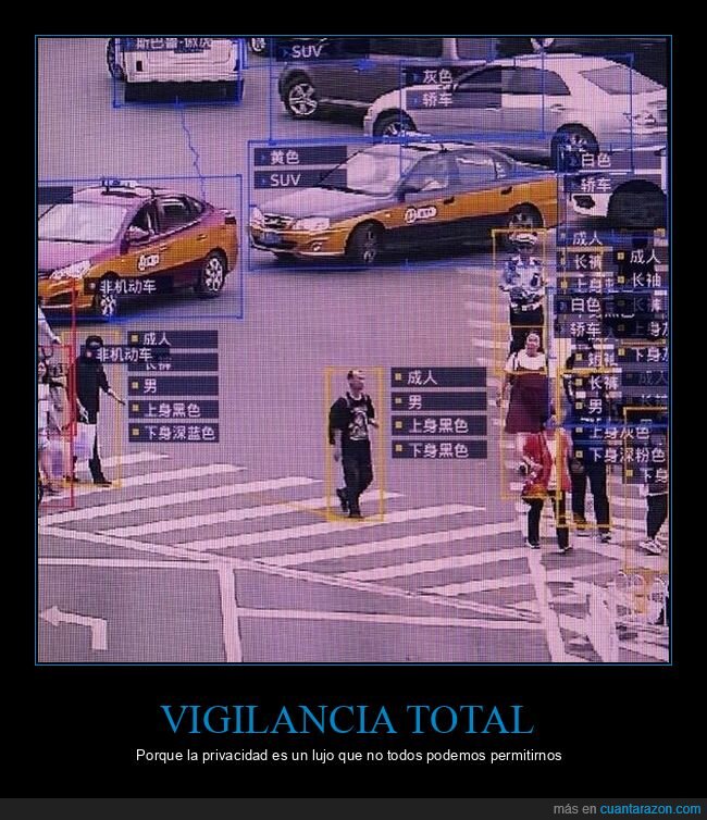 vigilancia,privacidad,tecnolog&iacute;a,control,datos