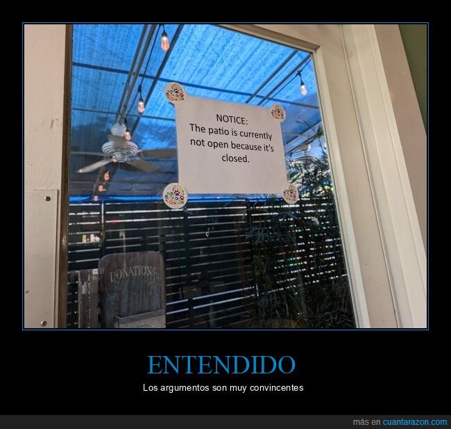 terraza,cierre,expectativas,realidad,decepci&oacute;n