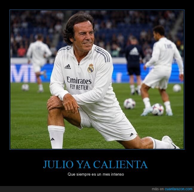 futbol,entrenamiento,realidad,julio iglesias