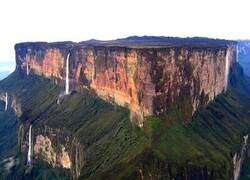 Enlace a El monte Roraima, en la zona fronteriza de Brasil, Guyana y Venezuela