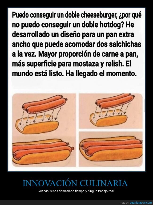 hotdog,innovaci&oacute;n,obsesi&oacute;n,absurdo,gastronom&iacute;a