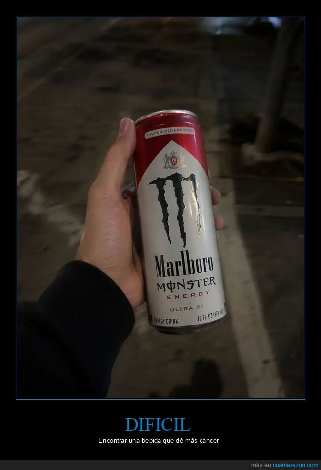 Marlboro,Monster,energizante,contradicci&oacute;n,lifestyle