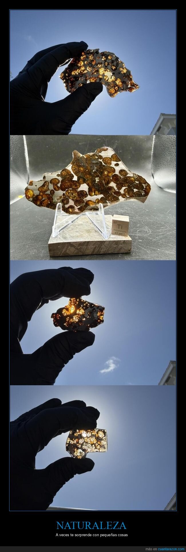 palasita,roca,meteorito
