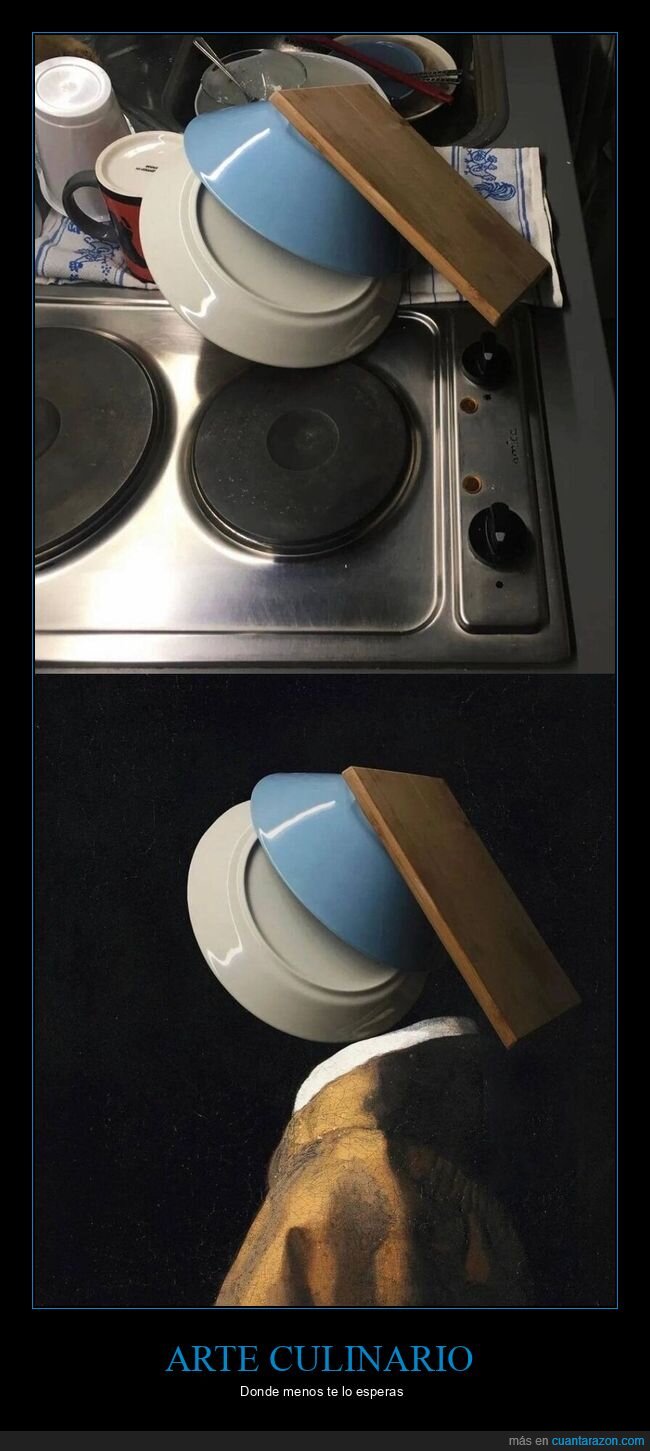 Cocina,Desorden,Instalaci&oacute;n,Domesticidad,La joven de la perla,Johannes Vermeer