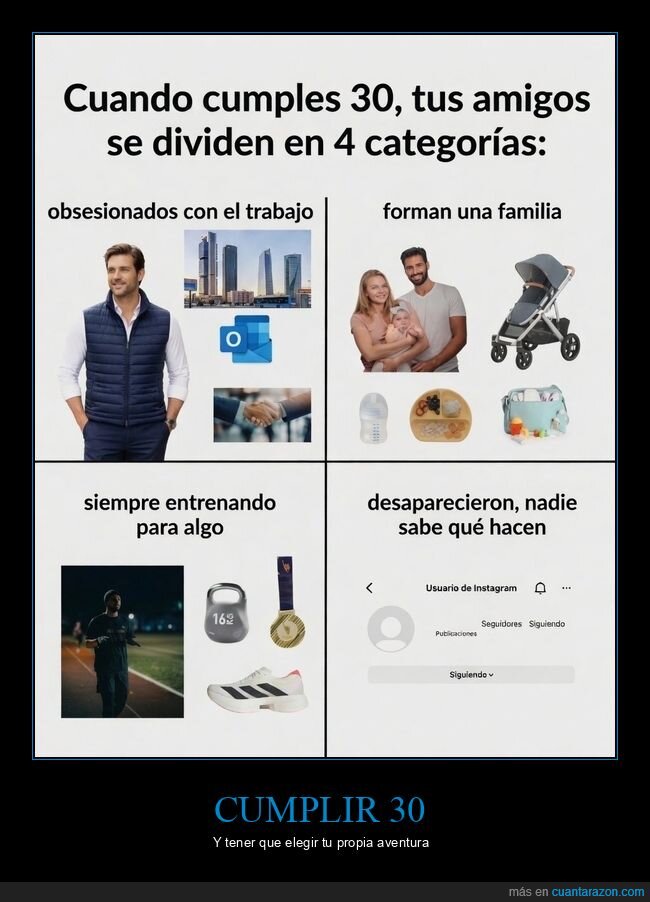 treinta,amistad,generacional,etapas,desaparici&oacute;n