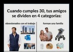 Enlace a Cuando cumples 30 años, tus amigos se dividen en estas 4 categorías inevitables