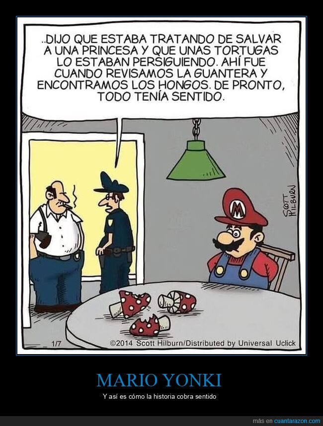 videojuegos,Mario,fracaso,l&oacute;gica,absurdo