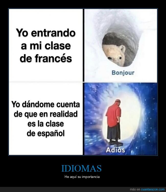 clase,idiomas,confusi&oacute;n,despedida,sorpresa