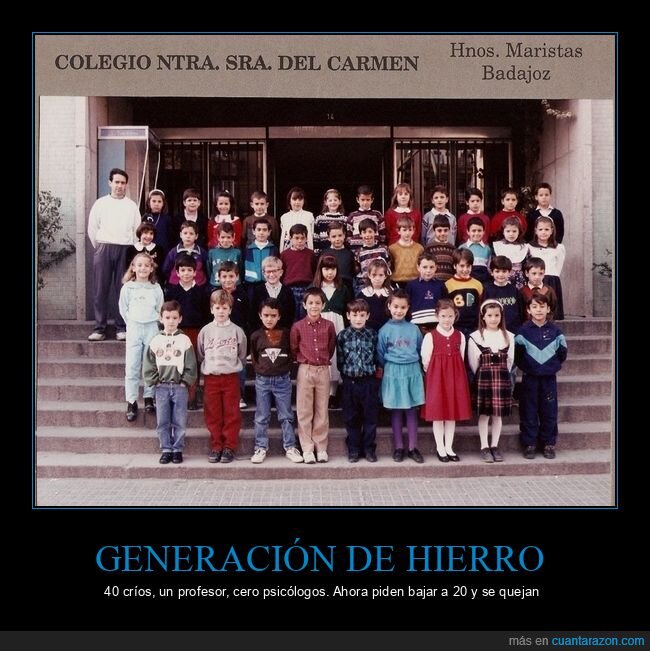 educaci&oacute;n,generaciones,nostalgias,profesores,quejas