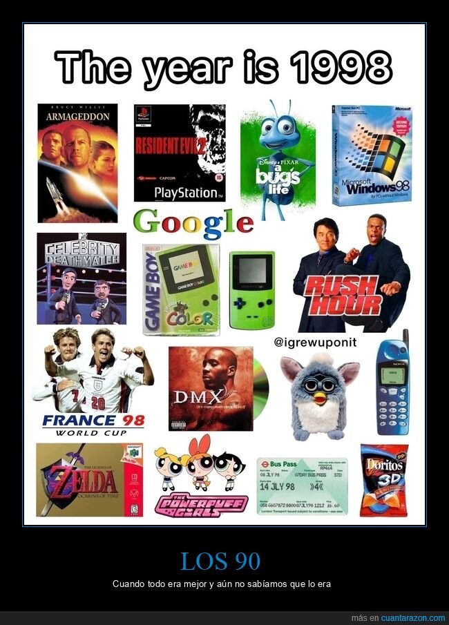 nostalgia,1998,cl&aacute;sicos,infancia,retro