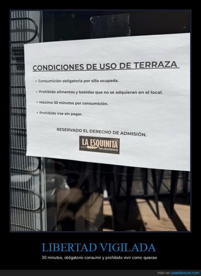 terraza,restricciones,normas,local,absurdo
