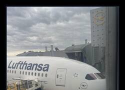 Enlace a Cuando la rueda delantera del avión se hunde