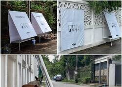 Enlace a En Tailandia, las antiguas vallas publicitarias se reutilizan y se convierten en refugios para perros callejeros