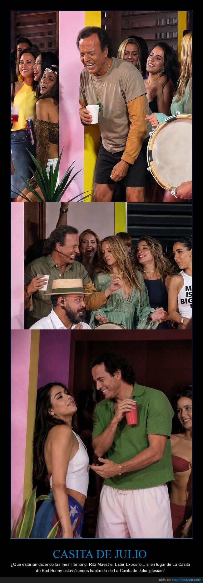 generaciones,nostalgia,fiesta,contraste,Julio Iglesias